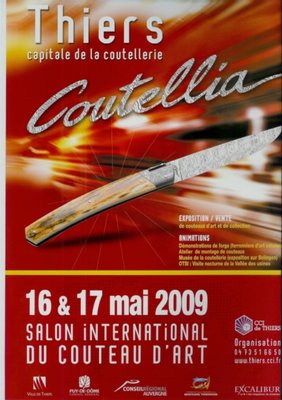Salon International du Couteau d'Art  Thiers -- Cliquez pour voir l'image en entier