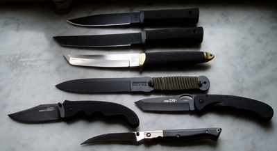Couteaux Cold Steel grands fixes et pliants