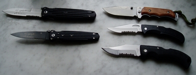 Couteaux Gerber pliants