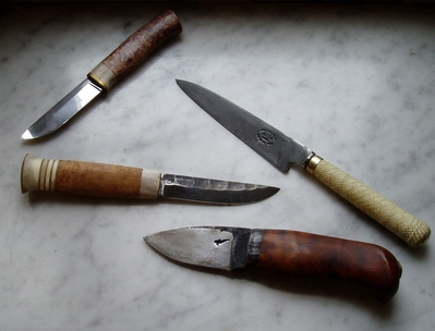Petits couteaux fixes divers