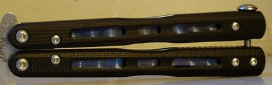 Benchmade Morpho 32 Dtails du manche