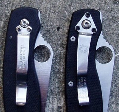 Clips Spyderco Military