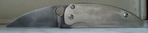 Un des premiers couteaux framelock titane...